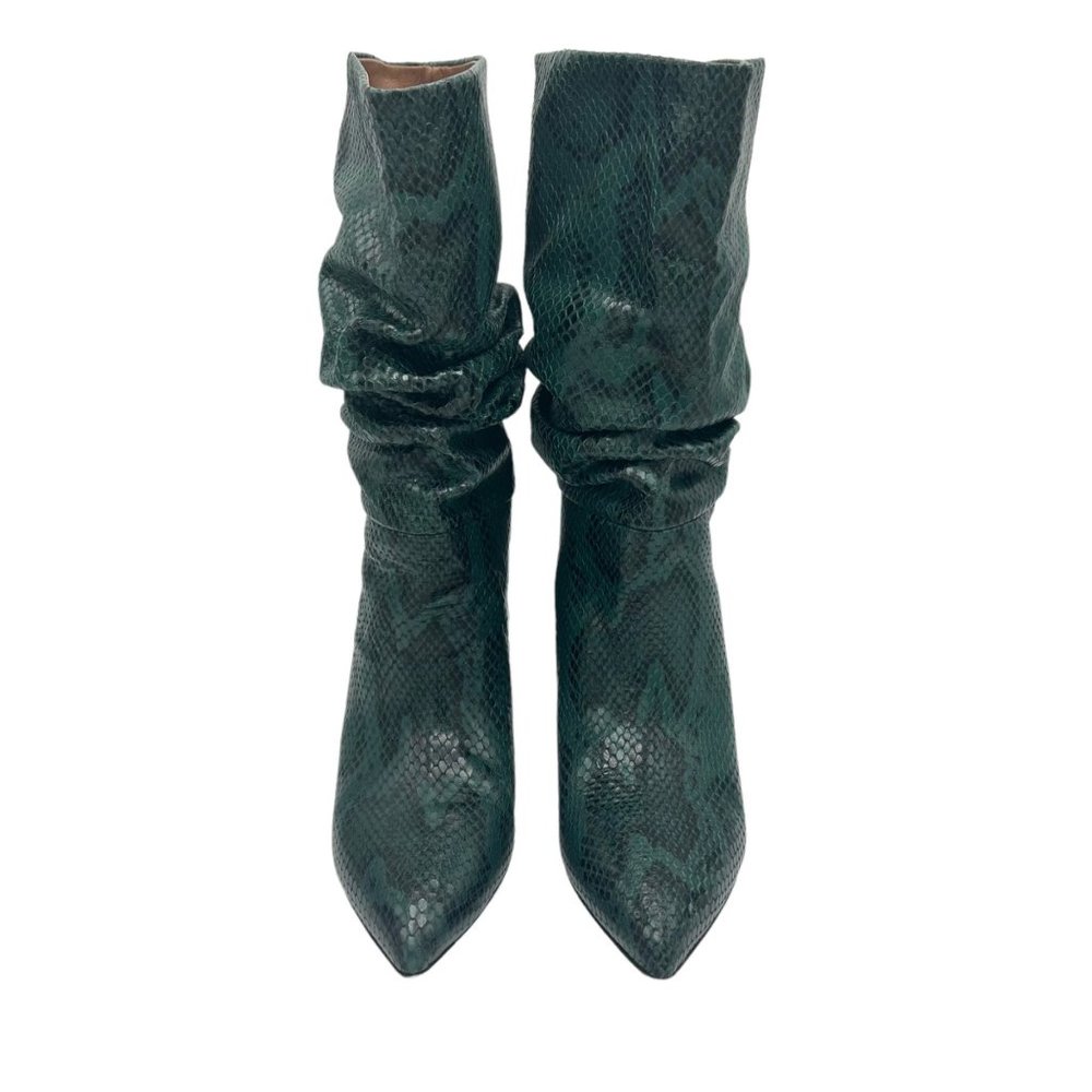 Paris Texas Slouch Snake Effect Python Embossed H… - image 2